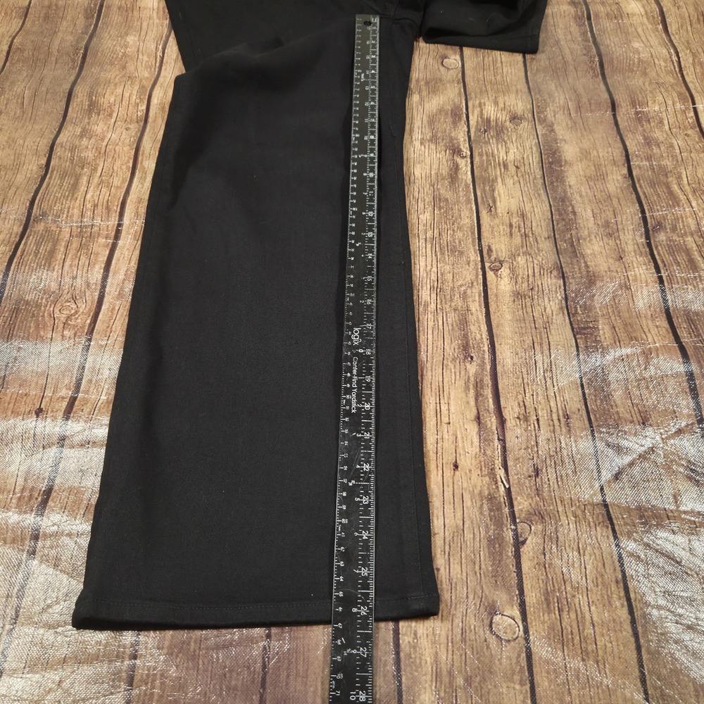 J.Crew Cropped Wide Leg Jeans Womens 27 Black High Rise Minimalist Effortless - Picture 5 of 12